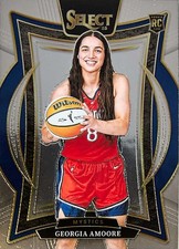 2025 Panini WNBA Select #96 Georgia Amoore Washington Mystics