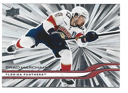 2025-26 UPPER DECK SERIES 2 OUTBURST  BRAD MARCHAND  #325