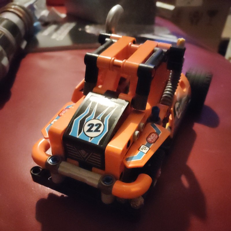 LEGO Technic Race Truck 42104 Pull-Back  Nearly Complete Great working condition