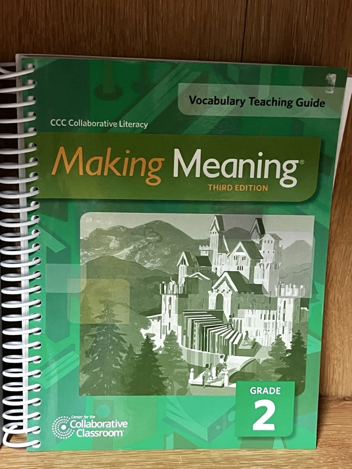2nd Grade Making Meaning - TEACHER'S MANUAL & Vocabulary Teaching Guide 3rd Ed - Image 3 of 4
