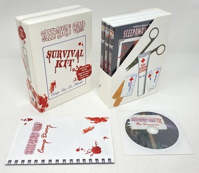 Sleepaway Camp: Survival Kit [Complete Movie Series] (DVD, 2002, 4-Disc) horror