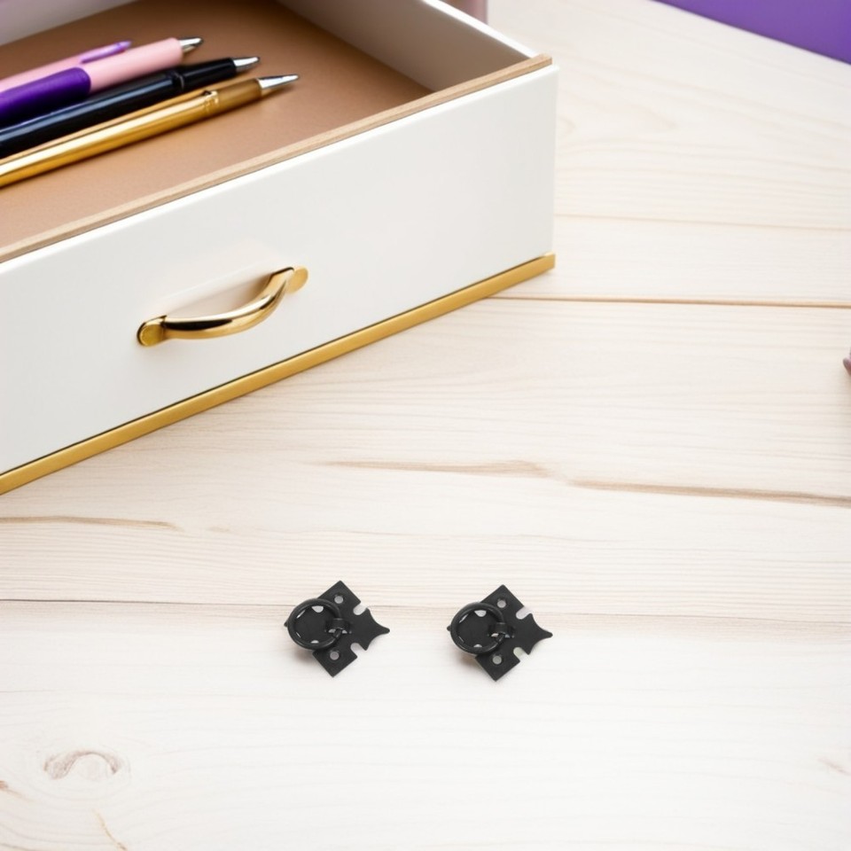 4PCS Cabinet Ring Pull: Antique Drawer Circle Pull - Small Metal ...