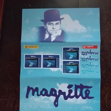 Timbres_FRANCE/BELGIQUE_1998_Pochette YT P3145_René Magritte