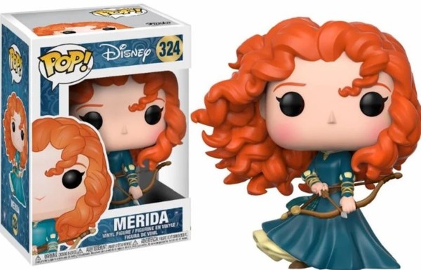 Funko Pop! Disney Princess Merida Vinyl Figure #324-image