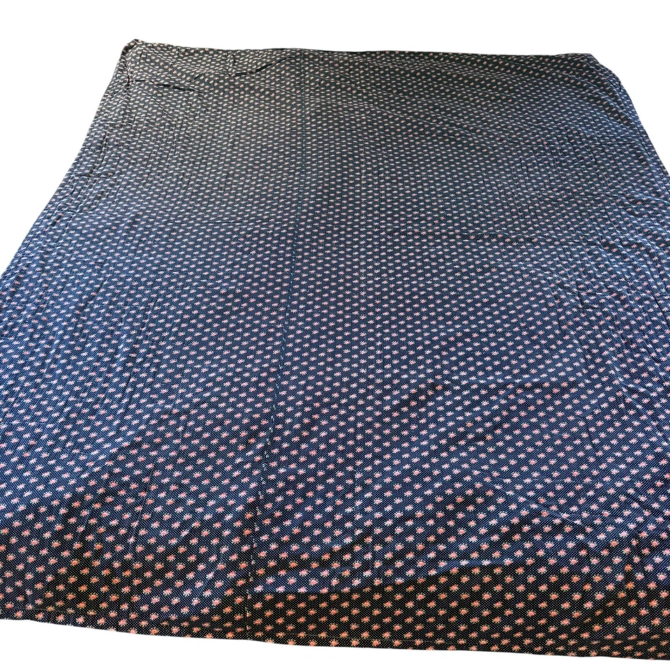 Edredón de retazos hecho a mano de colección para agitar tablero agujero en la puerta del granero granja Foto 2 de 4