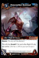 2012 World of Warcraft War of the Ancients Timewalker Sentinel NM English #118