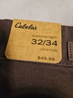 Cabela’s Men's Roughneck Upland Brown Work Pant Jeans 32 × 34 NWT — photo 6