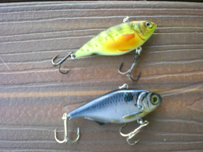 Koppers Live Target Lipless Crankbait 2 1/4'' Lures Lot of 2