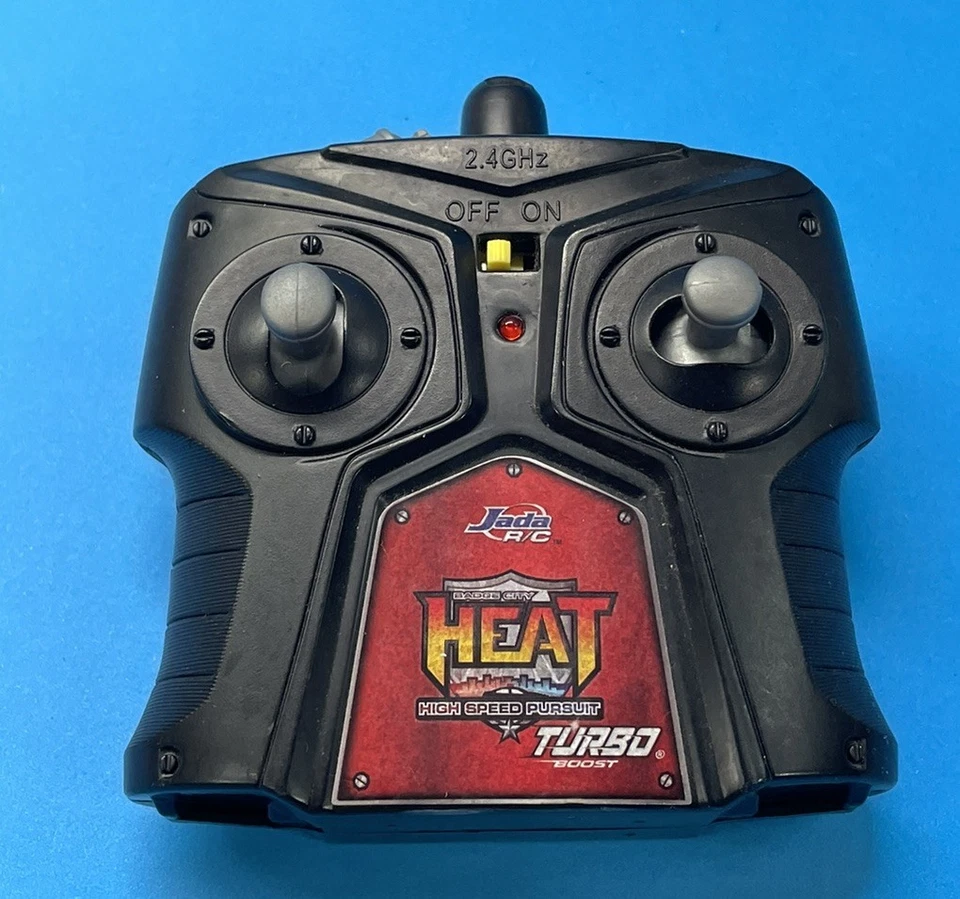 Vintage JADA RC Remote Controller Replacement Heat High Speed Turbo Boost 84209 - Image 2 of 4