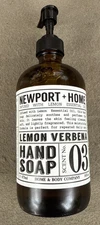Newport + Home No. 3 Lemon Verbena Foaming Hand Soap 16 Fl oz