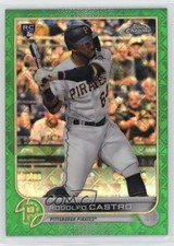 2022 Topps Chrome Logofractor Edition Green Refractor 4/99 Rodolfo Castro 0y0n
