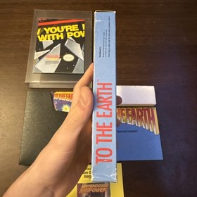 To the Earth (Nintendo NES) Completo - Probado - Aut&eacute;ntico