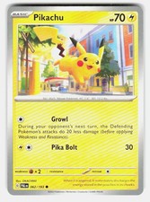 Pokemon TCG Pikachu Paldea Evolved 062/193 Common NM