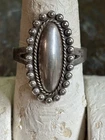 Vintage Bell Trading Post Sterling Silver Ring Bead Rope Detail 925 Ring