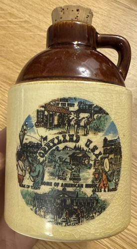 Vintage Opryland U.S.A. Miniature 4.75" Jug Souvenir Made In Japan Crazing GUC - Picture 1 of 4