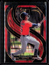 2025 Panini Select #127 Walker Janek Red Flash Prizms #/149