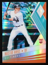 2018 Panini Chronicles #6 Austin Hays /299 Phoenix Aqua Baltimore Orioles