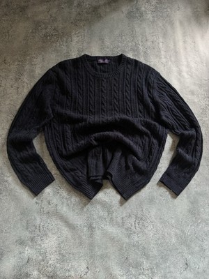 RALPH LAUREN PURPLE LABEL WOOL KNITTED SWEATER SIZE XL