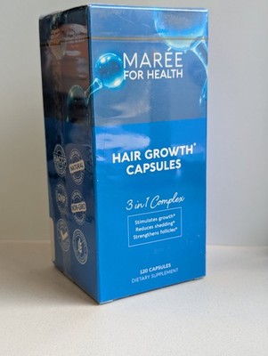 MAREE Hair Growth Capsules 3 in 1 Complex 120 Capsules Exp 5/2027 NEW Sealed