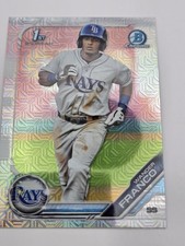 2019 Bowman Chrome Bowman First Wander Franco #BCP-100 Refractor Tampa Bay Rays