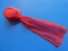 Vintage Barbie #1640 1965 Matinee Fashion Red Hat with Attached Chiffon Scarf