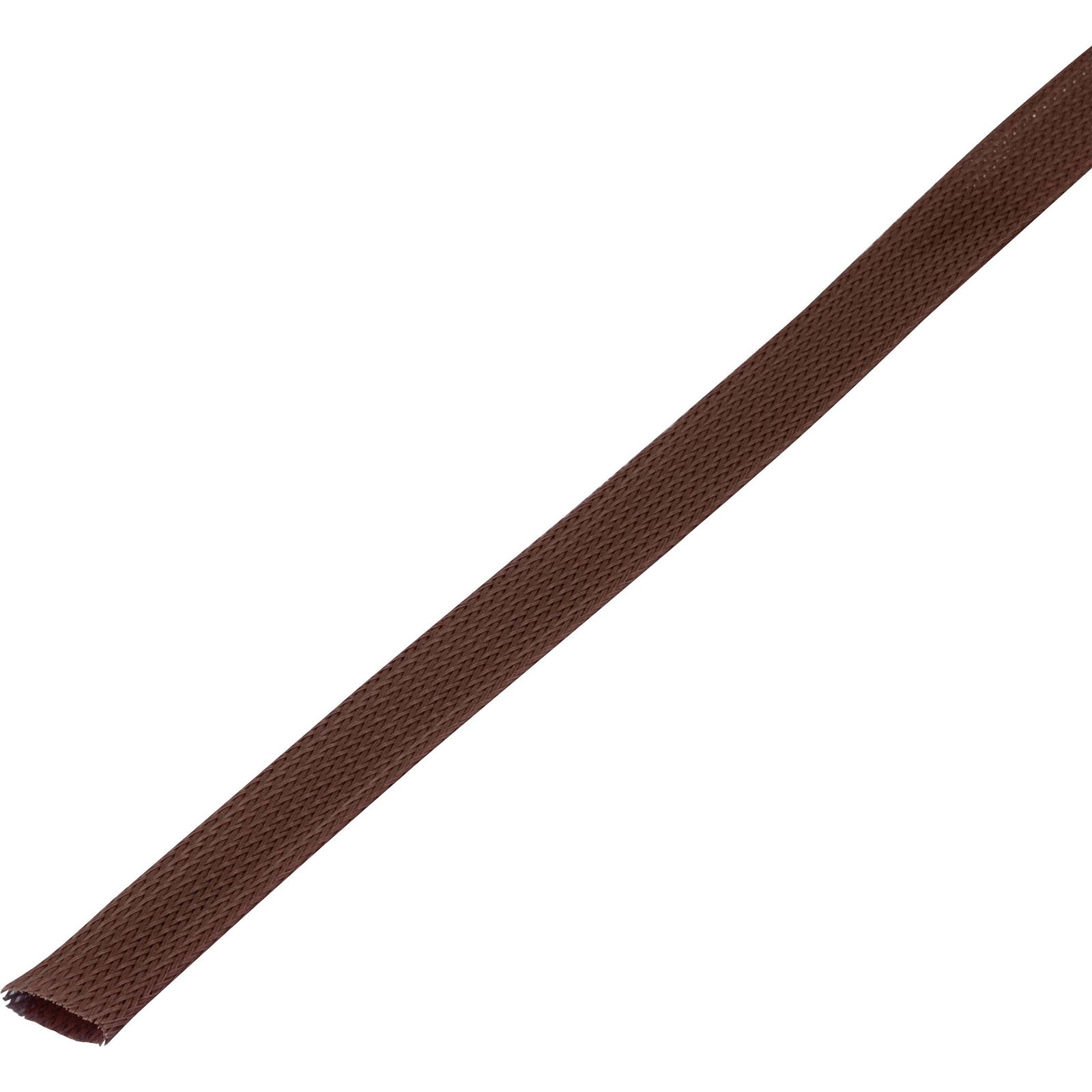 TruComponents Braided hose Brown PET 30 up to 37mm 5m