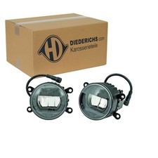DIEDERICHS TUNING LED NEBELSCHEINWERFER SATZ passend für CITROËN C-CROSSER C3 C4