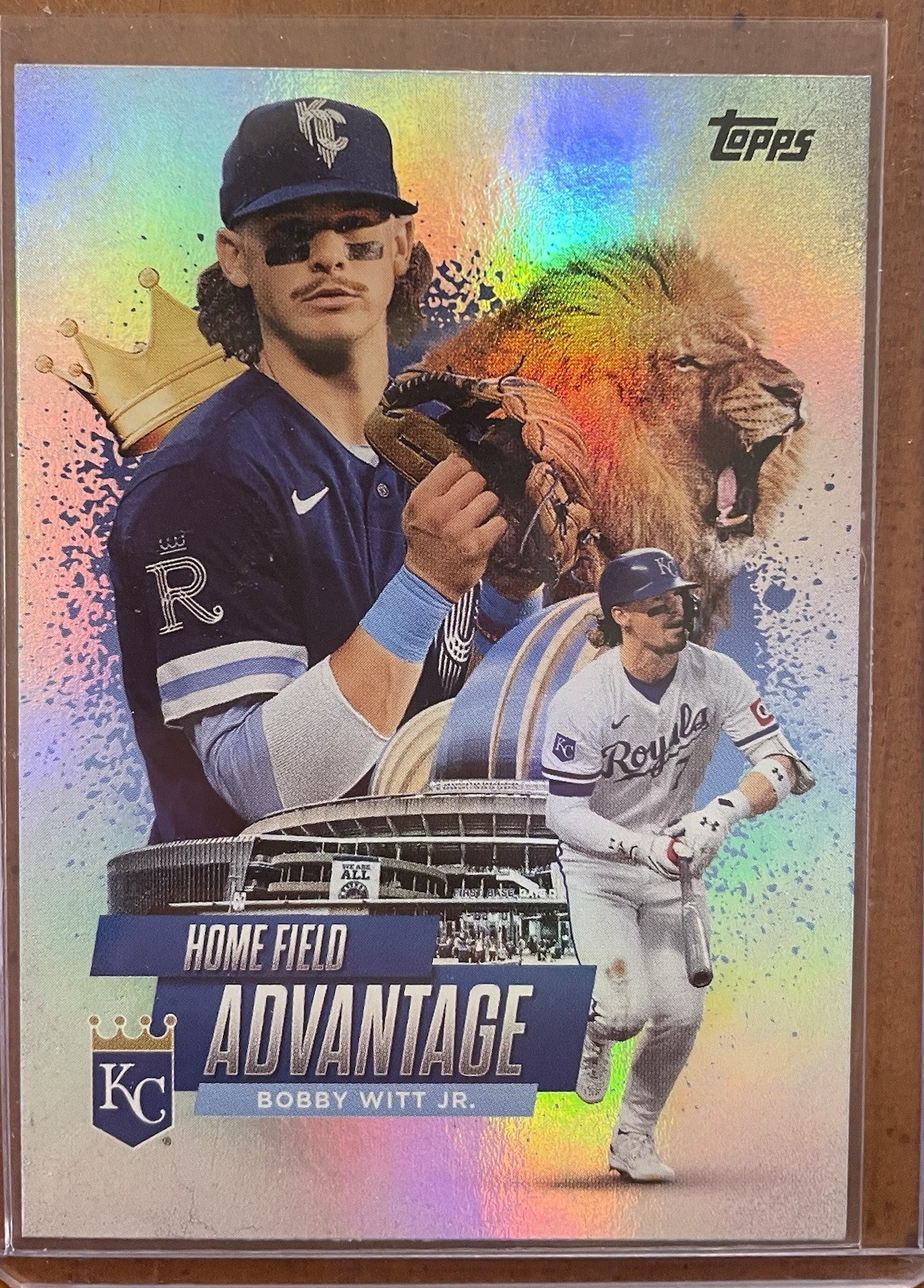 2024 Topps Series 1 Home Field Advantage Bobby Witt Jr. Royals #HFA-10