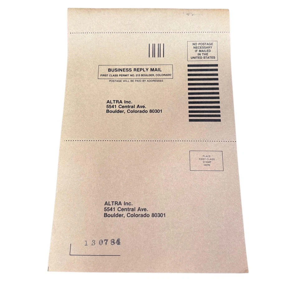 Vintage Altra Denver Jacket Kit Small Navy 1983 Sport Cloth Sewing Pattern 80s - Image 2 of 4