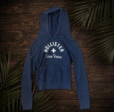 Vintage Y2K Hollister Co. Black hoodie Size S