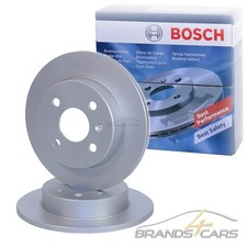 BOSCH 2x BREMSSCHEIBE VOLL Ø240 HINTEN FÜR OPEL ASTRA G H MERIVA A 1.4 16V 1.6