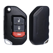 3-Button Smart Flip Key Fits 2018-2021 Jeep Wrangler Gladiator / PN: 68416782AA