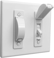 Wall Switch Guard, Childproof Light Switch Plate Covers Protects Your Circuits