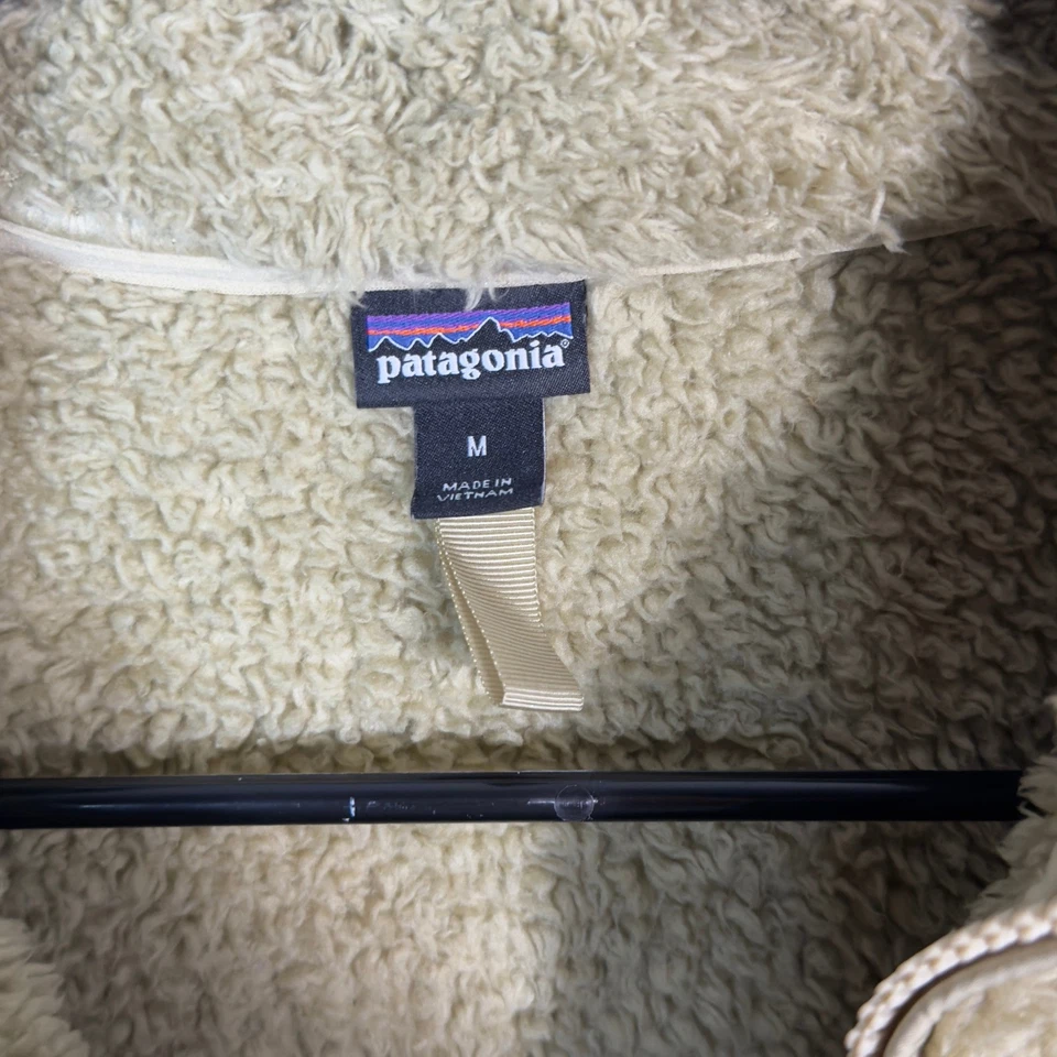 Patagonia Mujer Mejor Suéter 1/4 Cremallera Polar Pullover Chaqueta Talla Mediana Beige Foto 4 de 4