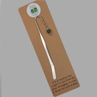 Positive Pea Bookmark – Handmade Green Jade Gift for Positivity & Support