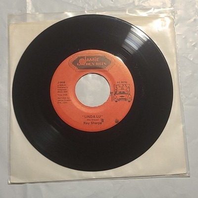 Ray Sharpe - Linda Lu/ Jessie Belvin - Goodnight My Love- Jamie EX 45 RPM Record
