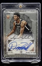 2025-26 Topps Flagship Drake Powell Rookie Auto Signed And Sealed #BSI-DP RC