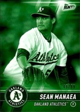 2017 Topps Bunt Sean Manaea #197 Green SP /99