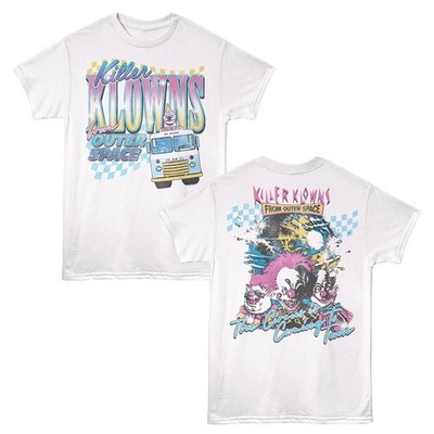 Killer Klowns From Outer Space Pastel The Circus Is Coming To Town Men's T-Shirt