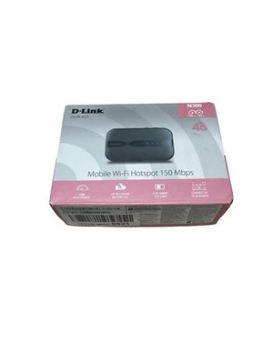 D-Link DWR-932 Pocket Hotspot 4G LTE WLAN Single Band 150 Mbit/s schwarz