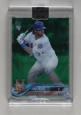 2018 Topps Clearly Authentic Auto Green 40/99 Tomas Nido #CAA-TN Auto bp8