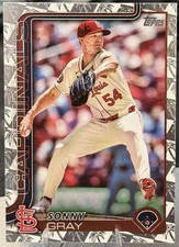 Cardinals 2025 Topps Series 1 Sonny Gray #306 Spring Training