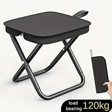 Folding Backpack Stool Outdoor Fishing Camping Picnic Travel Beach Slacker Chair