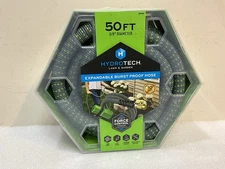 HydroTech Expandable Burst Proof Garden Water Hose 5/8" D x 50 Ft 8989