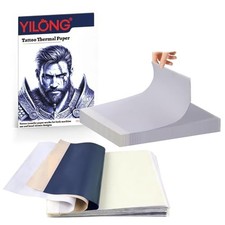Stencil Transfer Paper for Tattooing - 100 Sheets Temporary Tattoo Paper with...