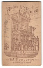 Photograph A. C. Mohns, Wittenberge, Lenzener Str., view Wittenberge, Fronta 