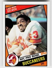 Lee Roy Selmon, 1984 Topps, #371, Tampa Bay Buccaneers,