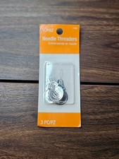 Dritz Needle Threaders 3 Pack Metal Sewing Threader Tools New Sealed