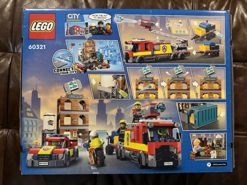 LEGO CITY: Bomberos (60321) - Retirado - Nuevo Sellado de Fábrica Foto 2 de 2