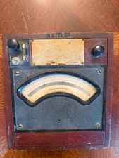 W U Tel Co Milliamperes AC and DC Volt Meter GL 1832 Western Union